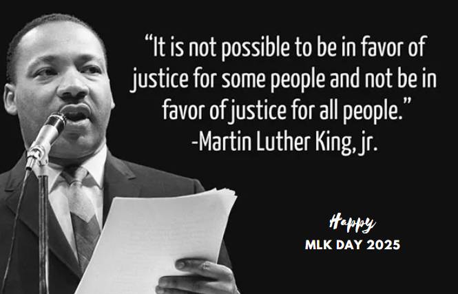 [20 January] MLK Day 2025 United States Wishes Greetings Quotes Status