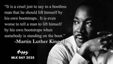 Dr. Luther King Jr. MLK Day Motivational Wishes 2025