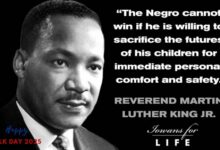 Happy MLK Day 2025: Martin Luther king quotes about life