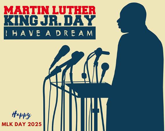 January 20th Martin Luther king day 2025 federal holiday Wishes Greetings Messages