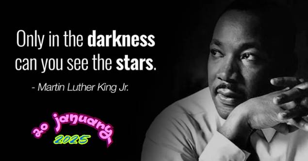 National martin Luther king jr day Facebook Post, Status, Captions, Reels